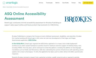 Preview of the Brookes Publishing Case Study