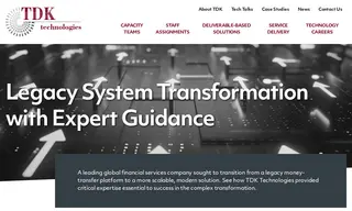 Preview of the Leading Global Financial Services Company Case Study