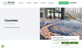Preview of the Couristan Carpet Case Study