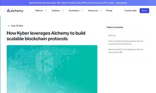 Preview of the Kyber Network Case Study