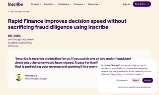 Preview of the Rapid Finance Case Study
