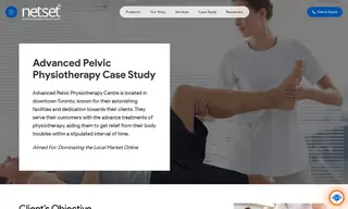 Preview of the Advanced Pelvic Physiotherapy Centre Case Study