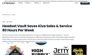 Preview of the Kiva Sales & Service Case Study