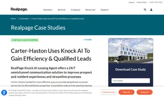 Preview of the Carter-Haston Case Study