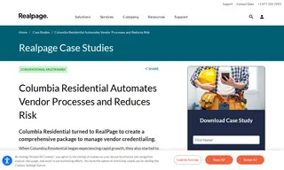 Preview of the Columbia Residential Case Study