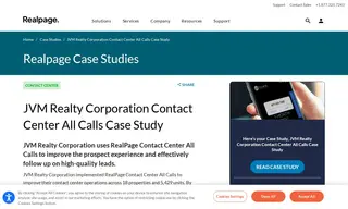 Preview of the JVM Realty Corporation Case Study