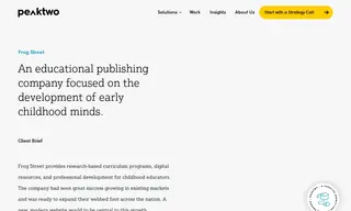 Preview of the Frog Street Case Study
