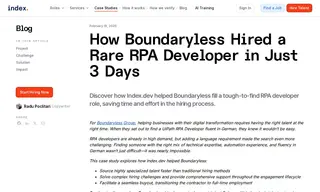 Preview of the Boundaryless Group Case Study