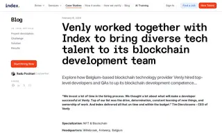 Preview of the Venly Case Study