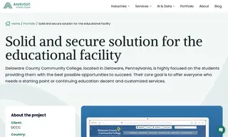 Preview of the Delaware County Community College (dccc) Case Study