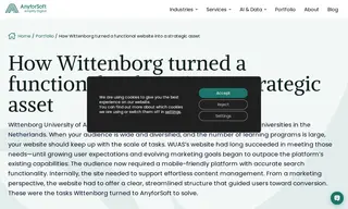 Preview of the Wittenborg University of Applied Sciences (wuas) Case Study