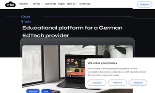 Preview of the German EdTech Provider Case Study