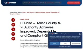 Preview of the El Paso – Teller County 9-1-1 Authority Case Study