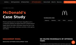 Preview of the McDonald's Case Study