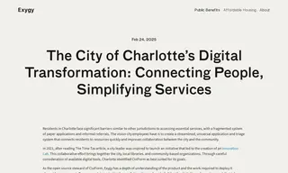 Preview of the City of Charlotte Case Study
