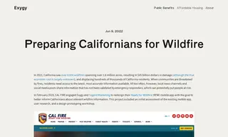 Preview of the CAL FIRE Case Study