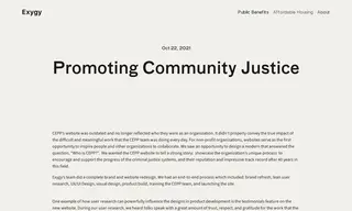 Preview of the CEPP Case Study
