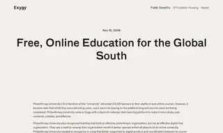 Preview of the Philanthropy University Case Study