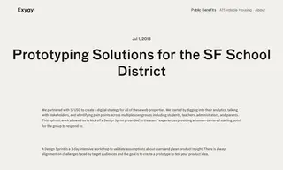 Preview of the SFUSD Case Study