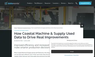 Preview of the Coastal Machine & Supply Case Study