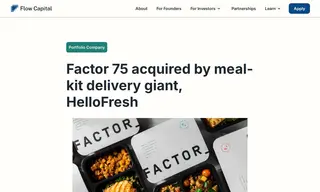 Preview of the Factor 75 Case Study