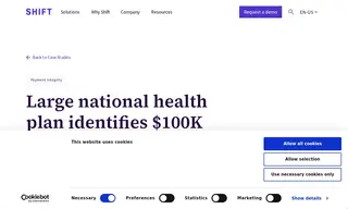 Preview of the Large National Health Plan Case Study