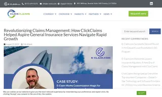 Preview of the Aspire General Insurance Services Case Study