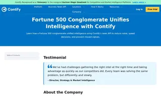 Preview of the Fortune 500 Conglomerate Case Study