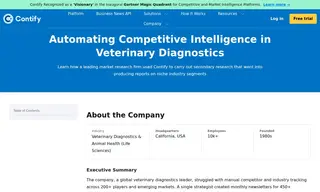 Preview of the Global Veterinary Diagnostics Leader Case Study
