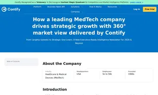Preview of the Leading US-based Medtech Company Case Study