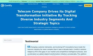 Preview of the Global Telecommunications Provider Case Study