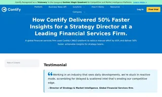 Preview of the Leading Financial Services Firm Case Study