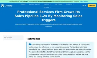 Preview of the B2B Professional Services Firm Case Study