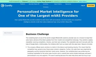 Preview of the One of the Largest mVAS Providers Case Study