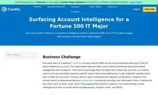 Preview of the Fortune 500 IT Major Case Study