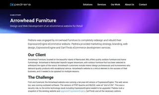 Preview of the Arrowhead Furniture Case Study
