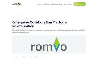 Preview of the Romvo Case Study