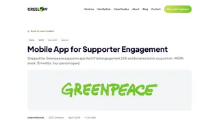 Preview of the GreenPeace Case Study