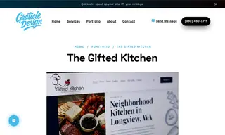 Preview of the The Gifted Kitchen Case Study