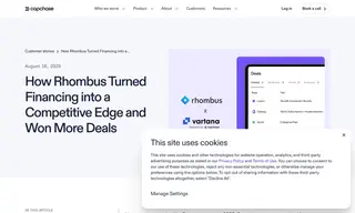 Preview of the Rhombus Case Study