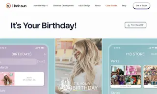 Preview of the It’s Your Birthday Case Study