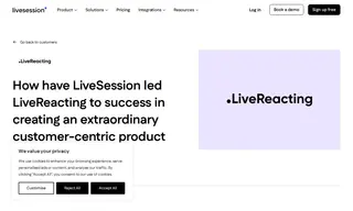 Preview of the LiveReacting Case Study