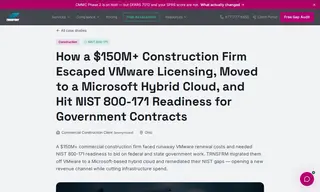 Preview of the $150m+ Construction Firm Case Study