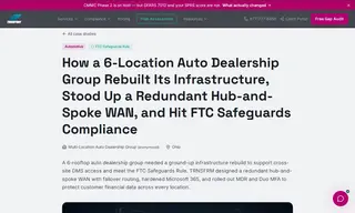 Preview of the 6-Location Auto Dealership Group Case Study