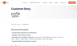 Preview of the Profile Plan Case Study