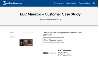 Preview of the BBC Maestro Case Study