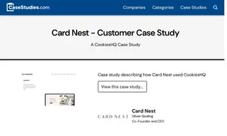 Preview of the Card Nest Case Study