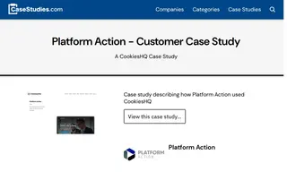 Preview of the Platform Action Case Study