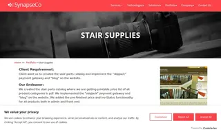 Preview of the Stair Supplies Case Study