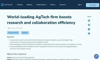 Preview of the World-leading AgTech Firm Case Study